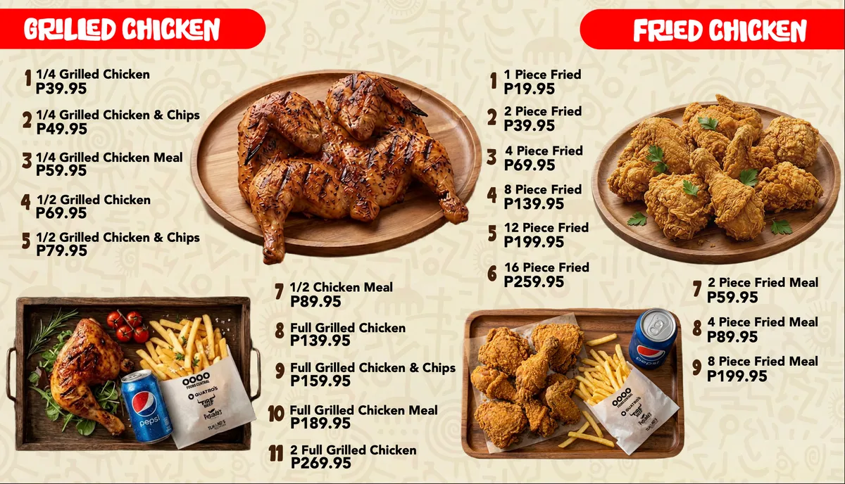 Menu page 3