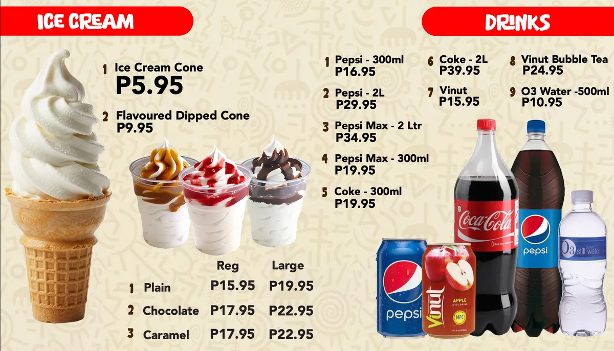 Menu page 4